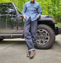 Load image into Gallery viewer, Harvest Indigo Chambray Shirt