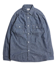 Load image into Gallery viewer, Harvest Indigo Chambray Shirt