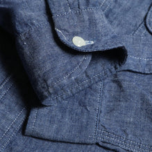 Load image into Gallery viewer, Harvest Indigo Chambray Shirt