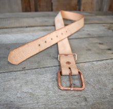 Load image into Gallery viewer, The Rabun roughout leather belt
