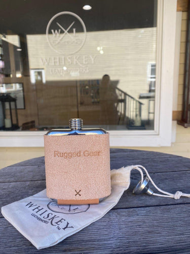 Rough Out Stainless Steel Flask