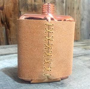 Rough Out Clark Fork Copper Flask