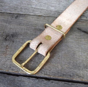 The Tallulah roughout leather belt