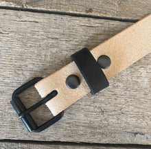 Load image into Gallery viewer, The Yonah roughout leather belt